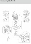 Stihl FS 240 C-E ErgoStart Easy2Start Brushcutters Spare Parts